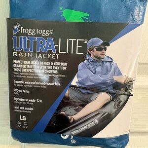 Frogg Toggs Ultra-Lite Blue Rain Jacket